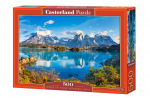 Pusle Castorland Torres Del Paine Patagonia Chile 500 el. B-53698, 33 cm x 47 cm, 500 tk, mitmev&auml;rviline