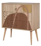 Kummut Kalune Design City Form, mitmev&auml;rviline, 89 cm x 80 cm x 40 cm