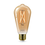 Nutikas pirn Philips Wiz LED, ST64, 2000 - 5000 &deg;K, E27, 7 W, 640 lm