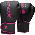 Poksikindad RDX F6 Matte BGR-F6MP-6OZ, must v./roosa v., 6 oz