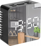 &Auml;ratuskell Camry Alarm Clock CR 1150b, must, 8.3 cm x 3.5 cm, 8.3 cm