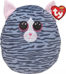 Pehme m&auml;nguasi TY Kiki Cat, hall v., 22 cm