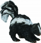 M&auml;ngukujuke Collecta Skunk 88381, 5.5 cm, valge v./must v.