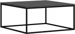 Kohvilaud Kalune Design Loni, antratsiit v., 90 cm x 90 cm x 42 cm
