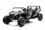Laste elektriline ATV Lean Toys Buggy A033, valge v.