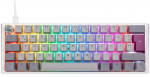 Klaviatuur Ducky One 3 Mini One 3 Mini Cherry MX Brown, EN/DE, valge/hall/helehall