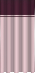 &Ouml;&ouml;kardin ZMH-141, bordoo v./roosa v., 160 cm x 250 cm
