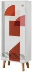 Kingakapp Kalune Design Vegas B 953, valge v., 50 cm x 38 cm x 135 cm