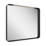Peegel Ravak Strip, valgustusega, rippuv, 70.6 cm x 60.6 cm, valge v.