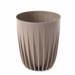 Lillepott Lamela Mira 930-85, plastik, &Oslash; 25 cm, hele pruun v.