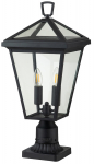 Vabalt seisev v&auml;lisvalgusti Quintiesse Alford Place, 40W, E14, IP44, must v., 25.4 cm x 51.4 cm