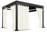 Paviljoni kardin, 155 cm x 220 cm, kreemjasvalge