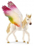 M&auml;ngukujuke, &uuml;kssarvik Schleich Bayala Winged Rainbow Foal 70577, valge v./mitmev&auml;rviline