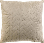 Dekoratiivne padi Douceur d`Interieur Velvet, beež v., 40 cm x 40 cm