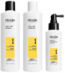 Juuksehoolduse komplekt Nioxin System 1 Kit, 3 tk, 350 ml