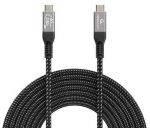 Juhe Gembird Premium USB Type-C Male, USB Type-C Male, 1.5 m, must v.