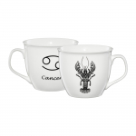 Tass Ambition Zodiac Cancer, valge v./must v., 0.55 l