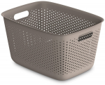 Hoiukorv, esemete hoidmiseks Orplast OpenStore, pruunikas hall v., 39 x 29 x 22 cm