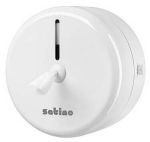 Tualettpaberihoidik Wepa Satino CF2, 24.5 cm x 16 cm x 24.5 cm