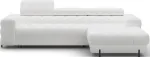 Nurgadiivan Felro Royal 01, valge v., parem, 181 x 285 cm x 93 cm