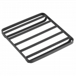 Kuumade roogade kandik Kuchinox, 18 cm x 18.3 cm, Must v.