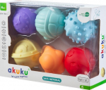 Sensoorne pall, komplekt Akuku A0640, mitmev&auml;rviline, 6 tk