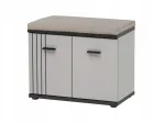 Kingakapp ASM Hugo F+P2, valge v./must v., 60 cm x 32 cm x 46 cm