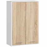 Seina vannitoakapp Akord Fin, pruun v./valge v., 30.5 cm x 64.2 cm x 93.6 cm