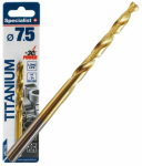 Metallist puur Specialist+ Titanium, metall/roostevaba teras/plast, hss m2, sirge, 7.5 mm x 10.9 cm