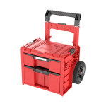 T&ouml;&ouml;riistakast ratastel Qbrick Pro 2.0 Plus, 52 cm x 41.5 cm x 66 cm, punane v.