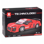 Konstruktor, auto Creative Tecnologie ZA5782, 373 tk, punane