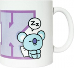 Tass Line Friends, valge v./violetne v., 0.300 l