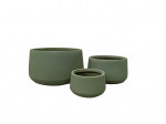 Lillepott Domoletti LT14956-1S, keraamiline/savi, &Oslash; 24 cm, roheline v.