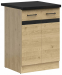 Alumine k&ouml;&ouml;gikapp Junona Line, bernstein oak v., 47 cm x 60 cm x 85.7 cm