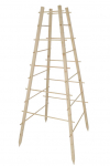 Taimetugi 4IQ Pyramid, 65.5 cm x 65.5 cm, 143.5 cm, puit, pruun v.