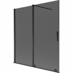 Vannisein Mexen Velar, 150 cm x 150 cm, must v./toonitud