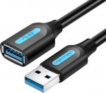 Kaabel Vention CBHBH USB Type-A Male, USB Type A Female, 2 m, must v.