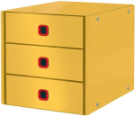 Dokumendiriiul Leitz Click & Store, kollane v.