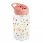 Laste pudel Miniland Kiddie Butterfly, 450 ml, 6+ kuud, tritaan, roosa v.