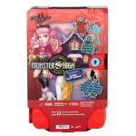 Nukk aksessuaaridega Mattel Monster High Skulltimate Secrets Cabin Slay-Cation Cupid Asteria JMG66, 28 cm, punane v.