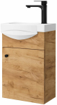 Vannitoakapp valamuga Riva SA40-11, gold craft oak v., 29 cm x 40 cm x 60 cm