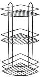 Vannitoa du&scaron;i riiul Sepio Presto Corner, 21 cm, 21 cm x 48 cm