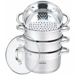Pottide komplekt Klausberg KB-7140, &Oslash;20 cm, 3.1 l, h&otilde;be v.