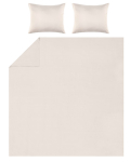 Voodipesukomplekt Fanni K Silky Bamboo 656304, liivakarva pruun v., 50 x 60 cm, 210 x 220 cm, 3 os.