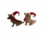 J&otilde;uludekoratsioon Christmas Touch Wiener Dog, 37 cm, pruun v./(v&auml;rv/disain valitakse juhuslikult)