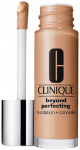 Vedel jumestuskreem Clinique Beyond Perfecting Foundation + Concealer, 15 beige, 30 ml