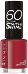 K&uuml;&uuml;nelakk Rimmel London, double decker red, 8 ml