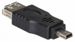 Adapter Akyga AK-AD-07 USB A male, Mini USB B male, must v.