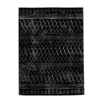 Vaip Domoletti Timeles 7547b/c0818, must, 190 cm x 140 cm