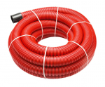 Gofreeritud installatsioonitor traadiga Pipelife D75 HDPE, 75 mm, 50 m